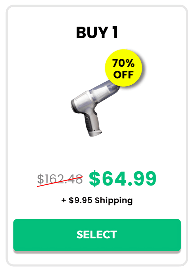 EZVac Pro offer price 